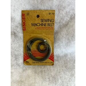 Vintage NIP Singer Sewing Machine Belt and Bobbin Winder Ring Item 2125